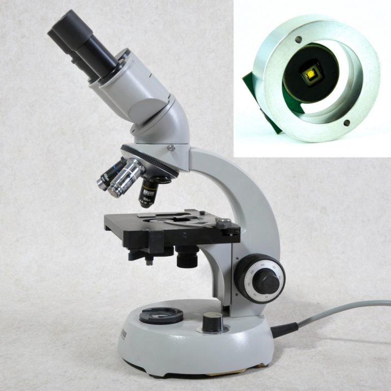 Zeiss KF 2 microscope with Nanodyne replacement illuminator