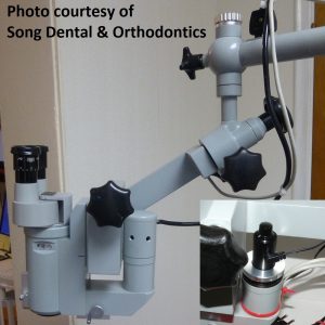 Zeiss OPMI-1 surgical microscope with Nanodyne replacement light